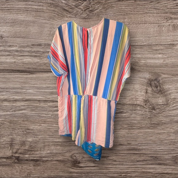 Davi&Dani Striped Romper - Picture 2 of 3